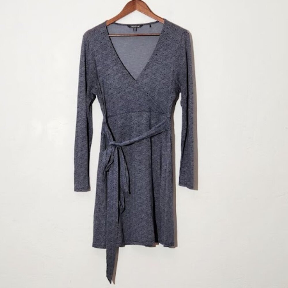 Toad & Co Women's Faux Wrap V-neck Dress Size Medium